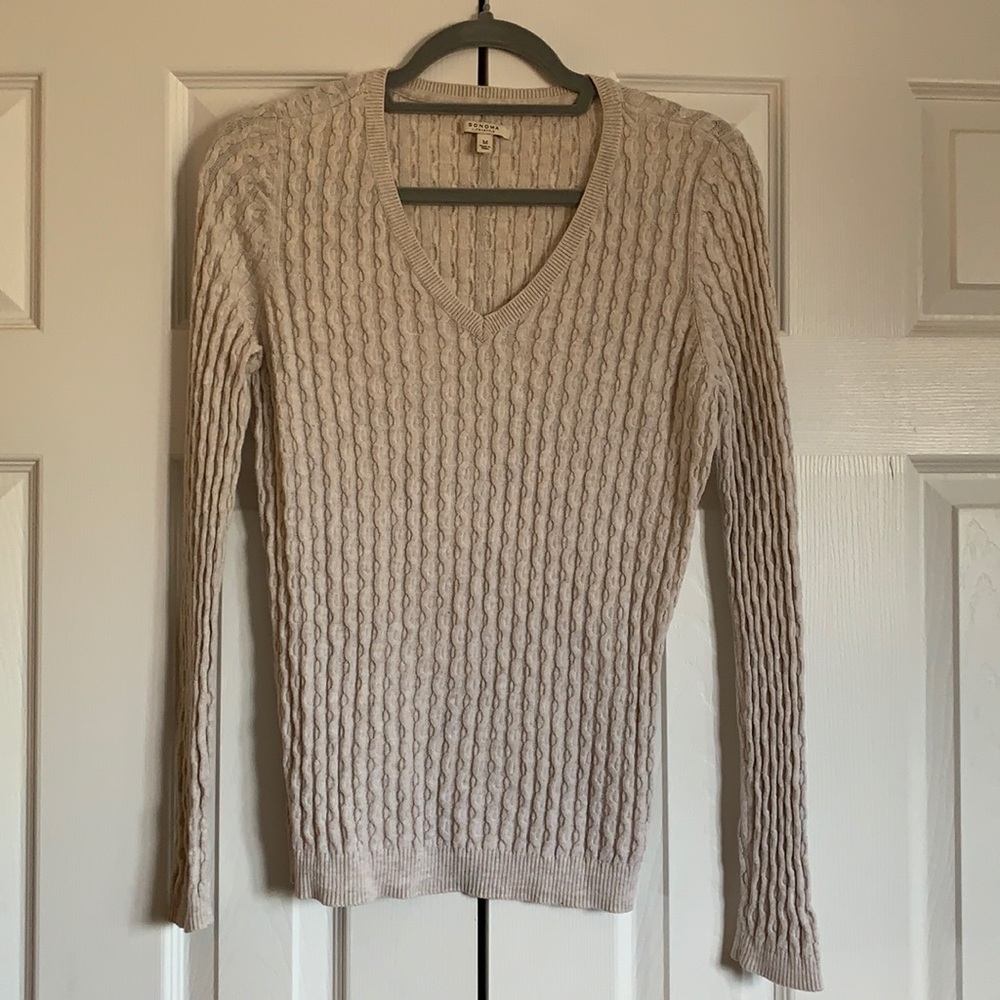 COPY - 🌳 [Sonoma] Cable Knit Lightweight Sweater